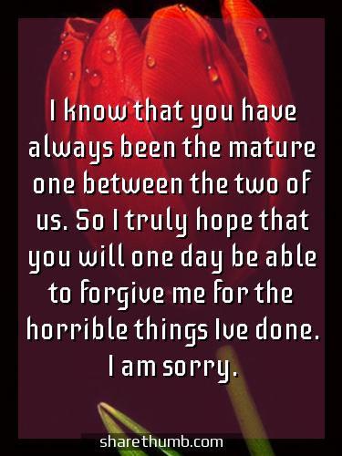 apologize message to best friend